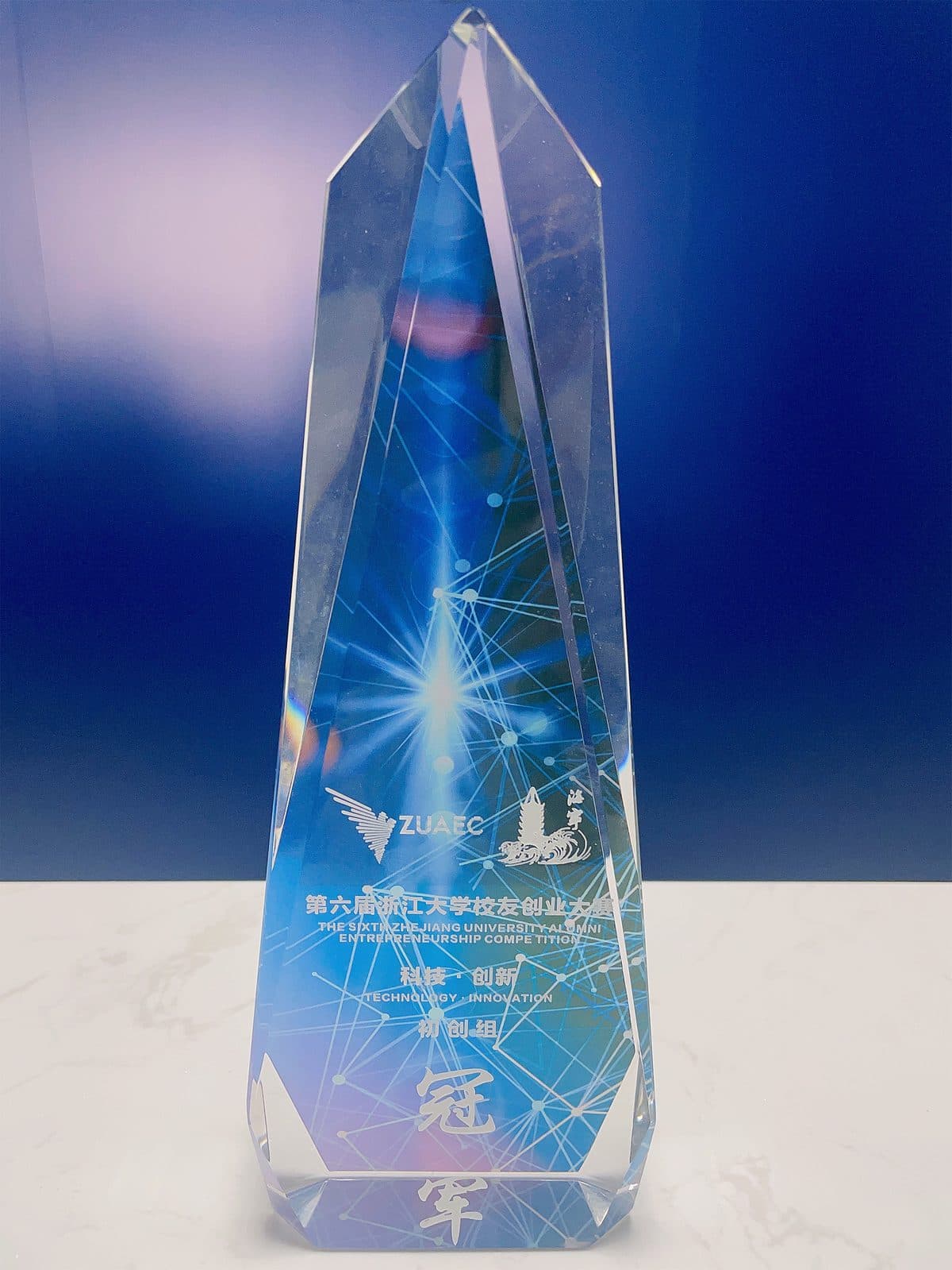 浙江大学校友创业大赛 · 科技创新初创组冠军