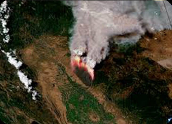 森林火灾与生态持续监控